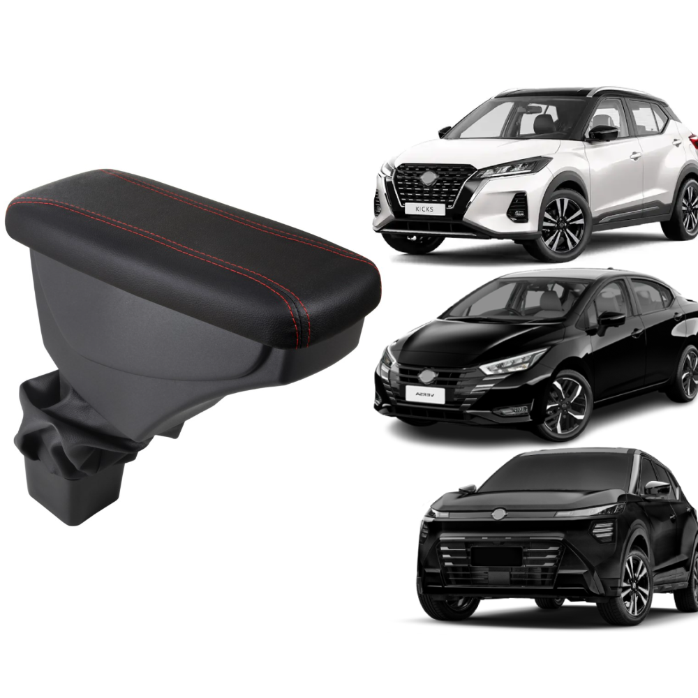 Apoio de Braço Nissan Kicks / Versa / Kait