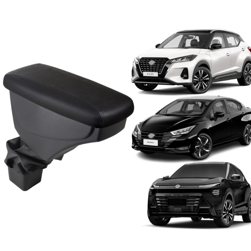Apoio de Braço Nissan Kicks / Versa / Kait