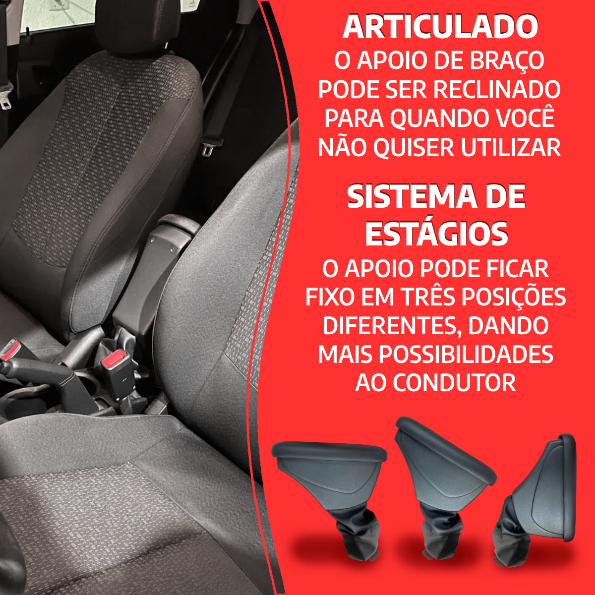 Apoio de Braço Renault Kwid