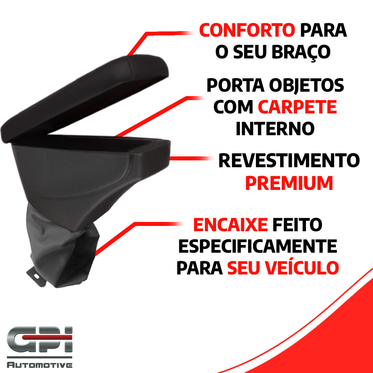 Apoio de Braço Renault Kwid