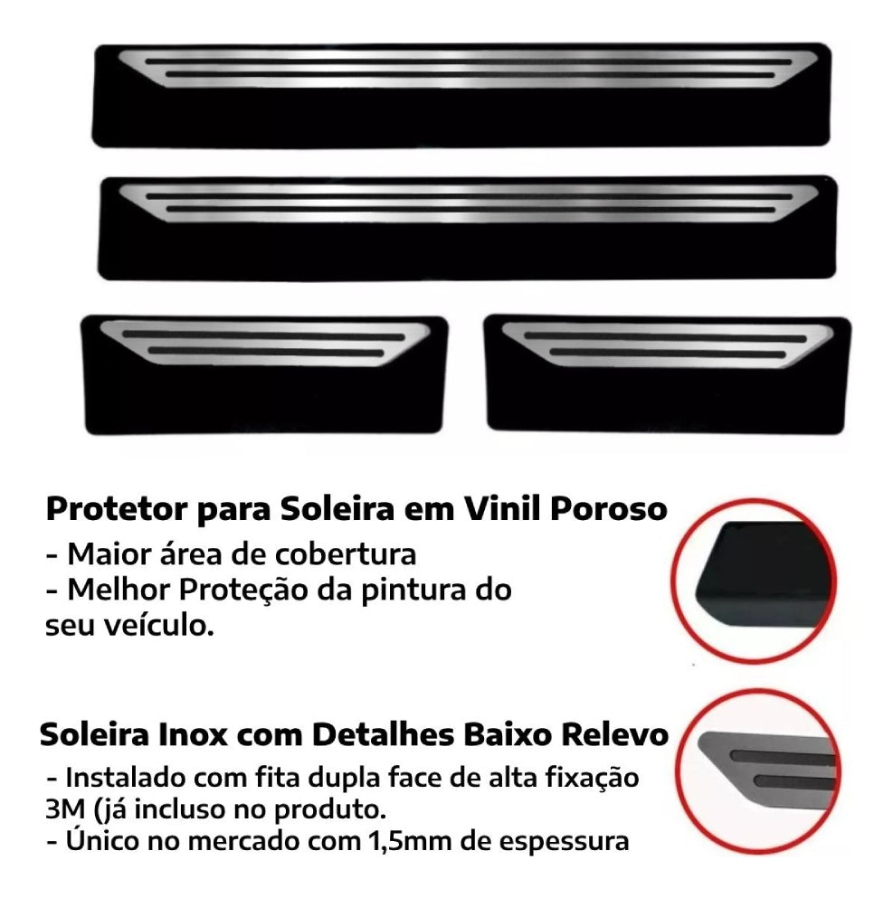 Soleira baixo relevo BYD Tan