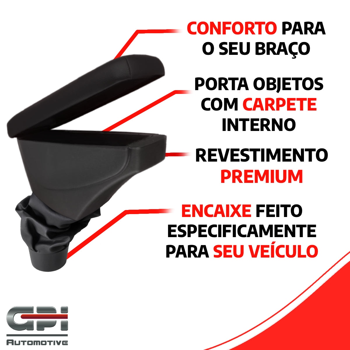 Apoio de Braço Toyota Etios