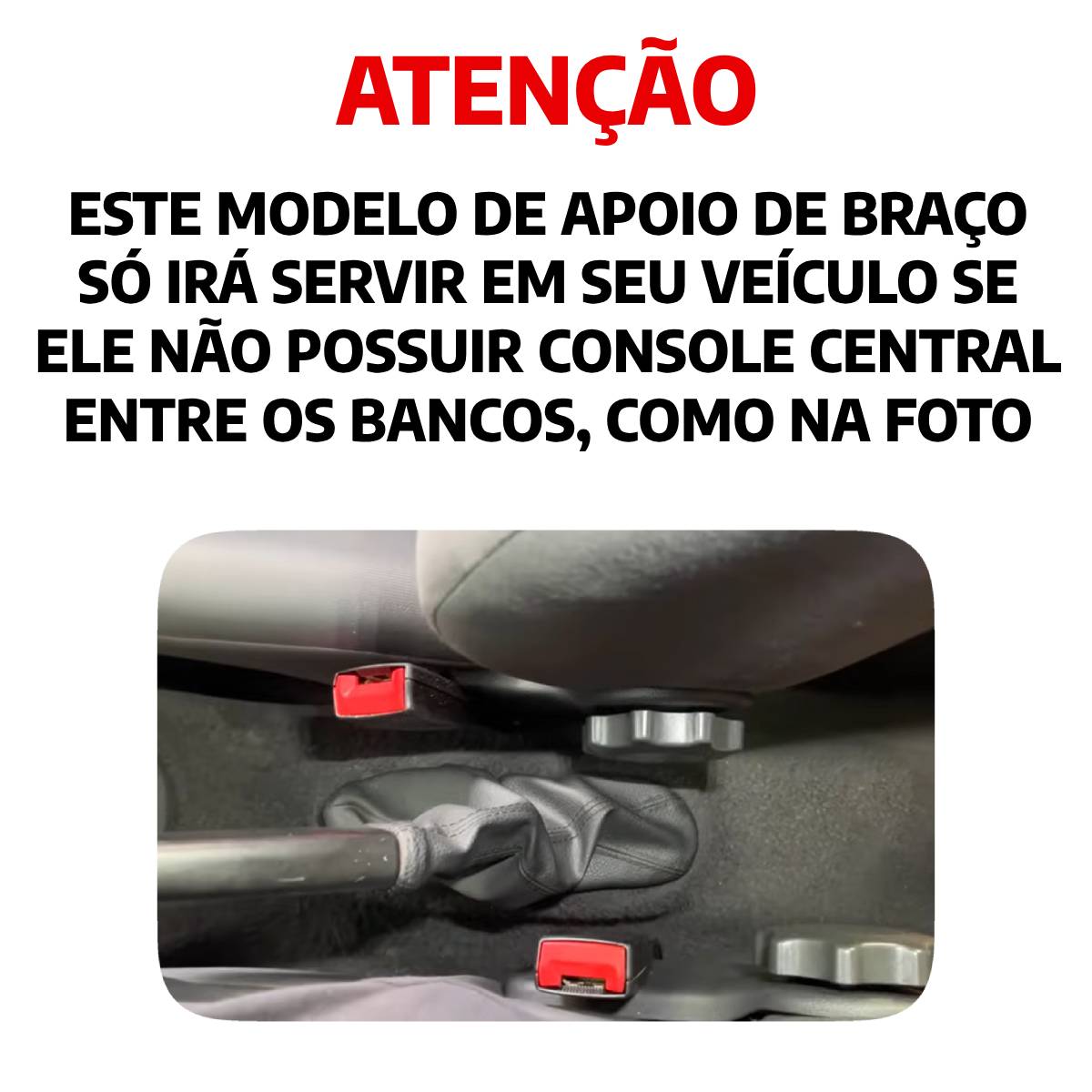 Apoio de Braço Volkswagen Gol/Voyage/Fox/Saveiro