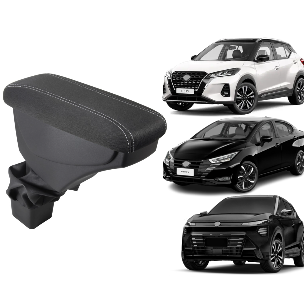 Apoio de Braço Nissan Kicks / Versa / Kait