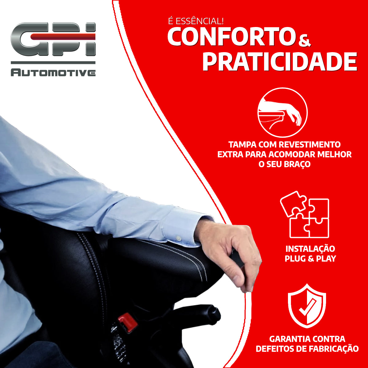 Apoio de Braço Citröen C3 / Aircross / Basalt