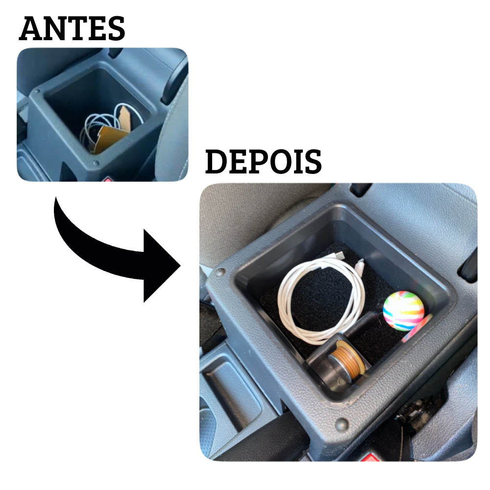 Acessório Organizador Porta Treco Volkswagen Polo/Virtus/Nivus