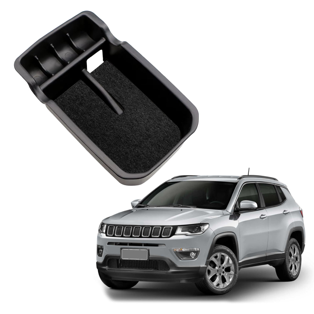 Acessório Organizador Porta Treco Jeep Compass 2017 A 2021