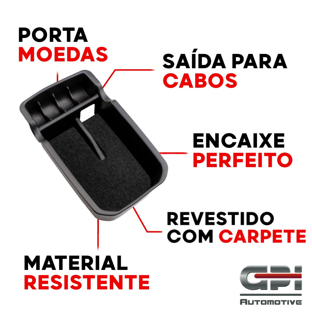 Acessório Organizador Porta Treco Jeep Compass 2017 A 2021