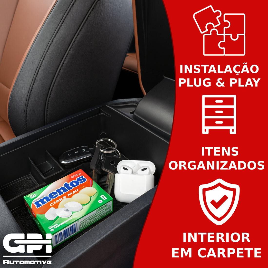 Acessórios Organizador Porta Treco Para Ford Maverick