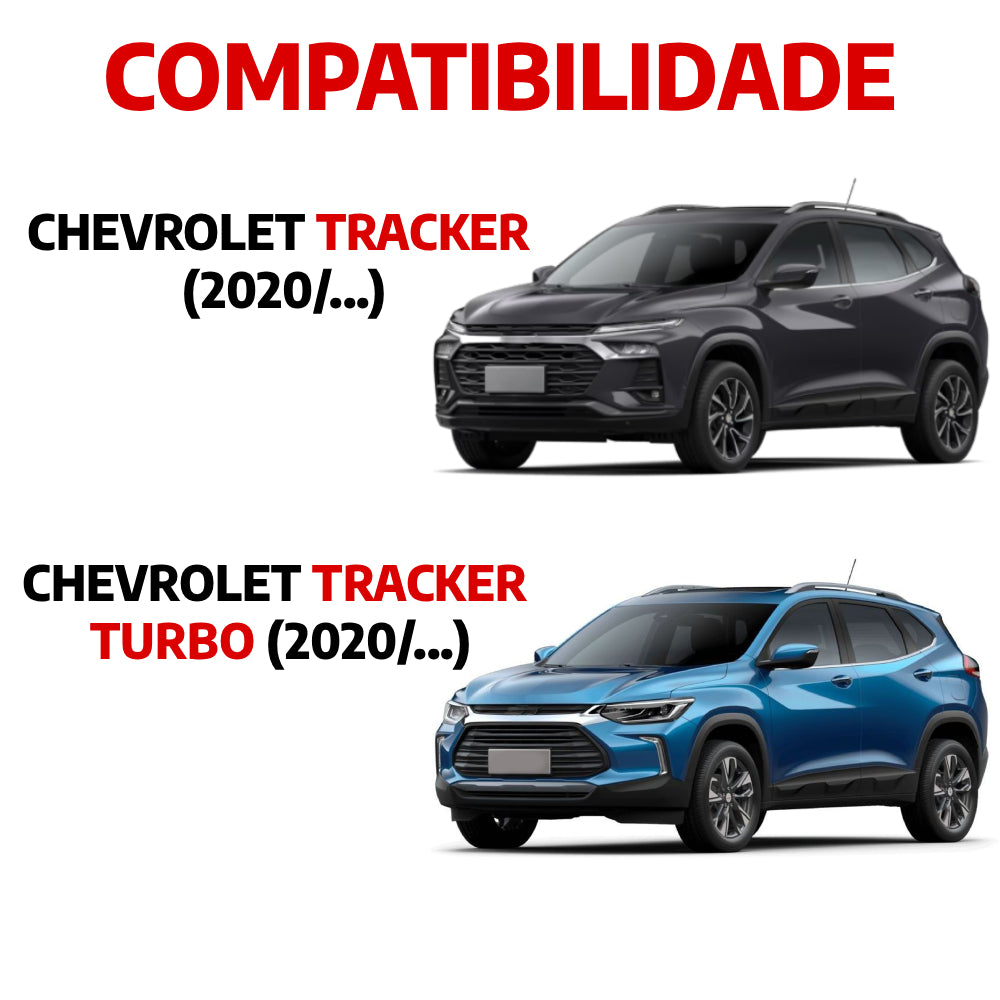 Descanso de Pé em Aço Inox Chevrolet Tracker 2020 em Diante Urban