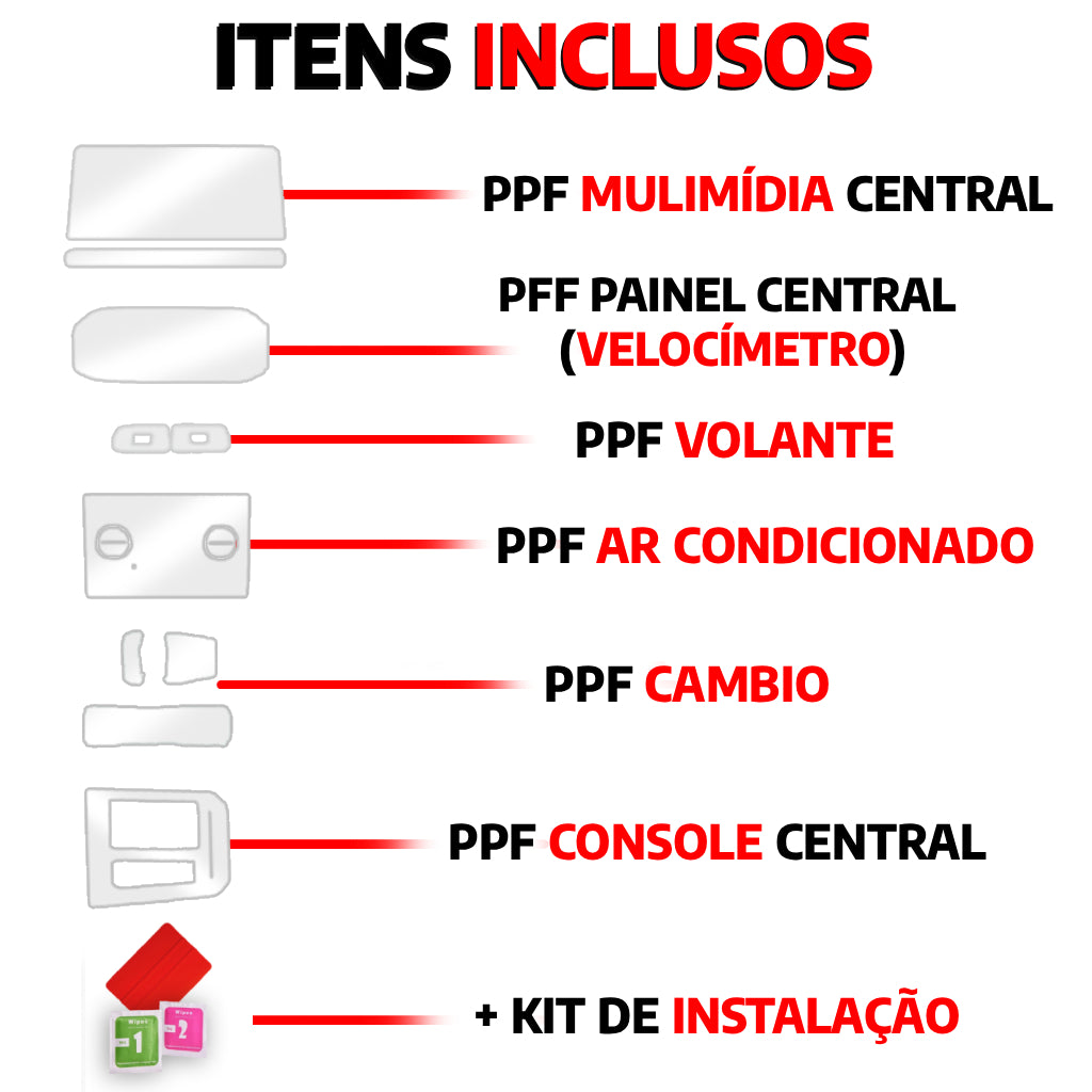 Película PPF Caoa Chery Tiggo 8