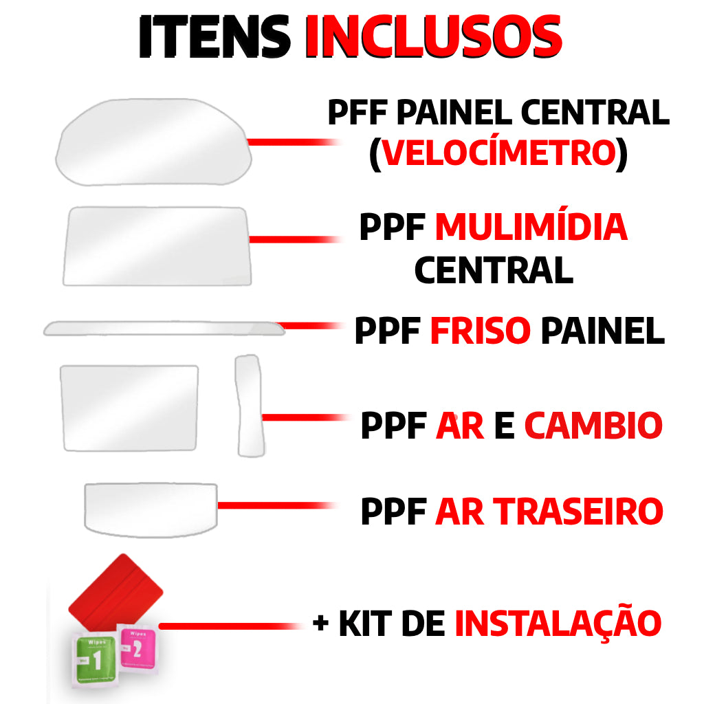 PPF Película Caoa Chery Tiggo 5X
