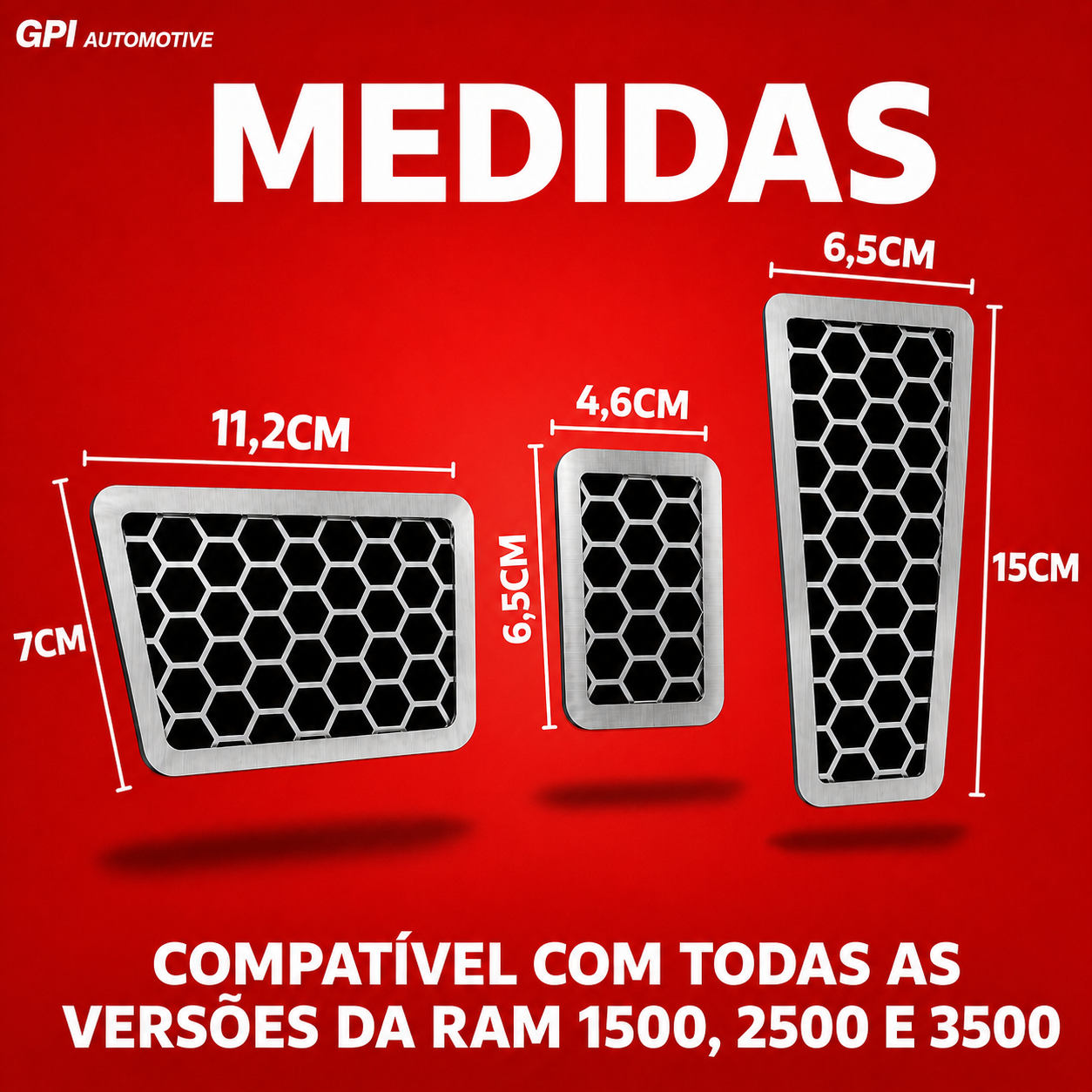 Pedaleira Dodge Urban - RAM 1500 2500 3500