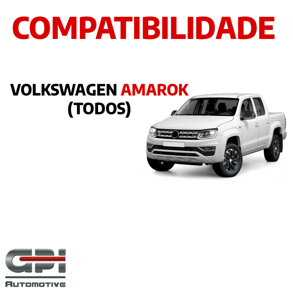 Descanso de Pé em Aço Inox Volkswagen Amarok Urban