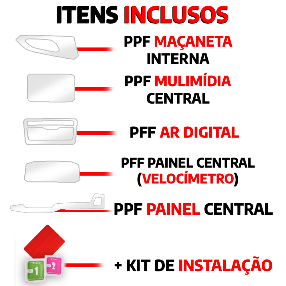 Película PPF  Volkswagen T-Cross