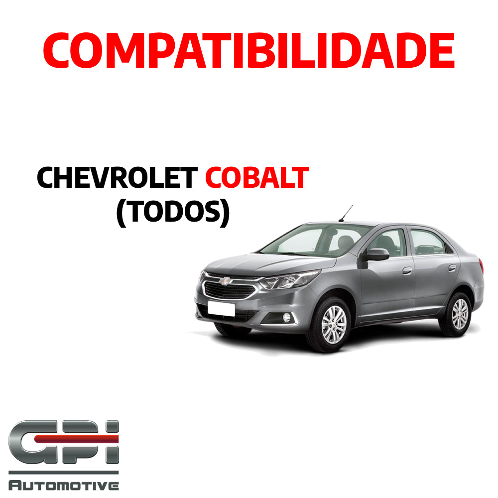 Descanso de Pé em Aço Inox Chevrolet Cobalt Urban