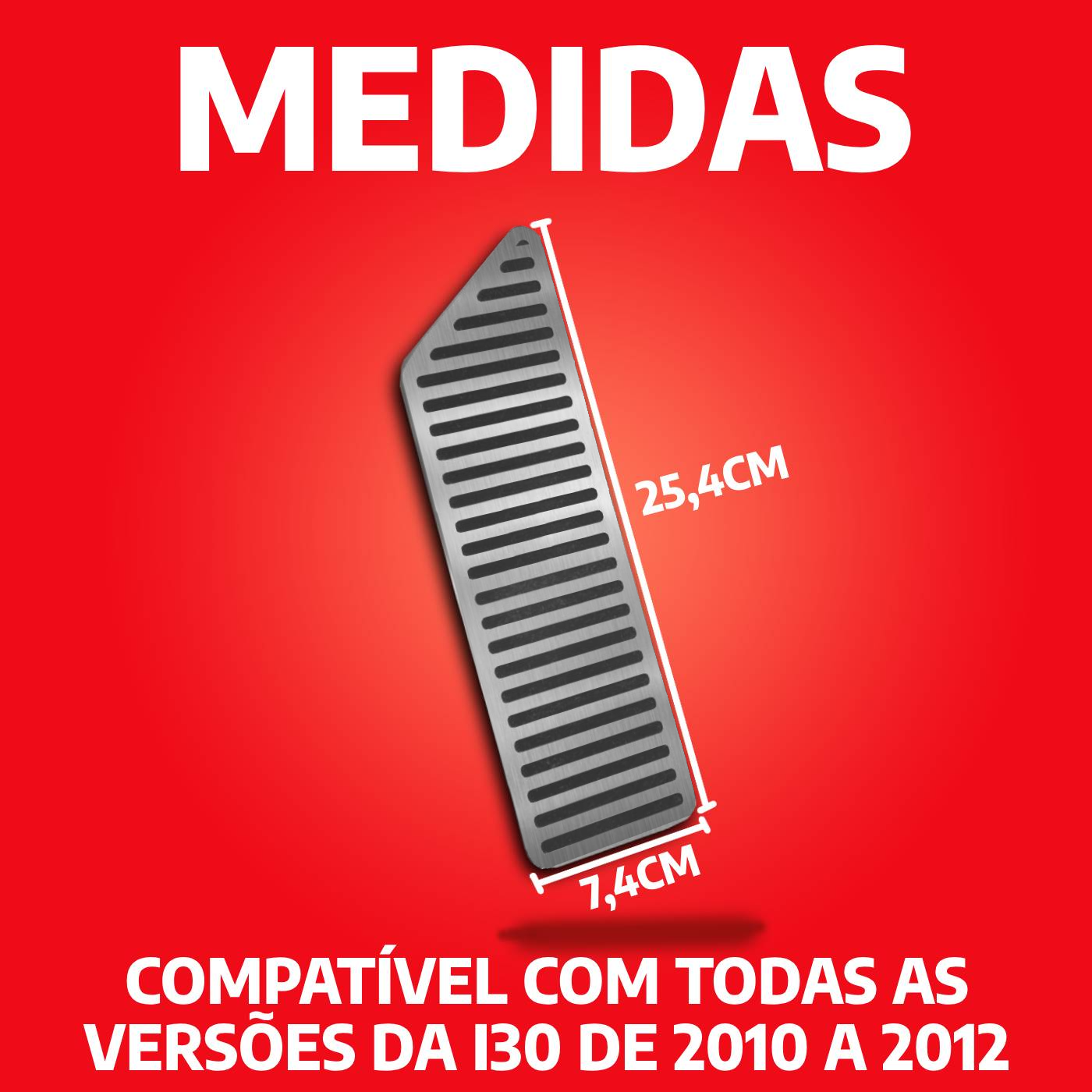 Soleira E Descanso Liso Hyundai I30 2010 A 2012 - 7