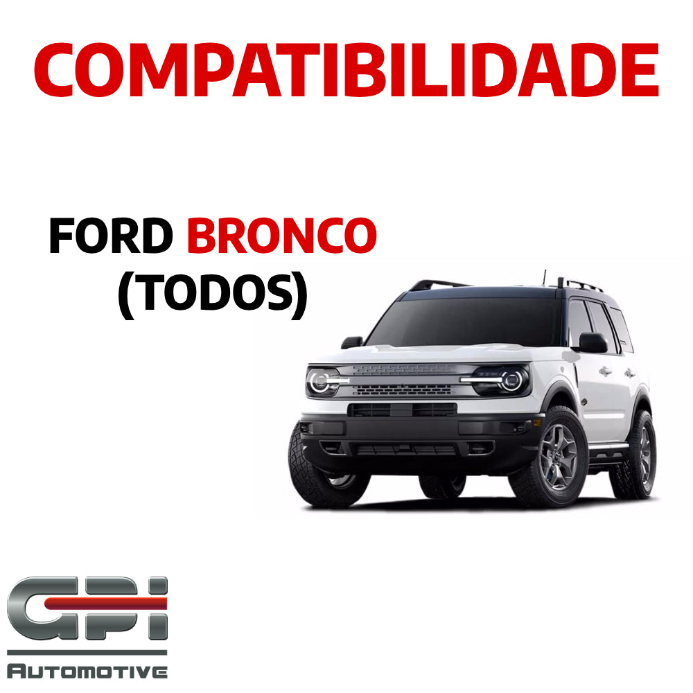 Descanso de Pé em Aço Inox Ford Bronco Urban