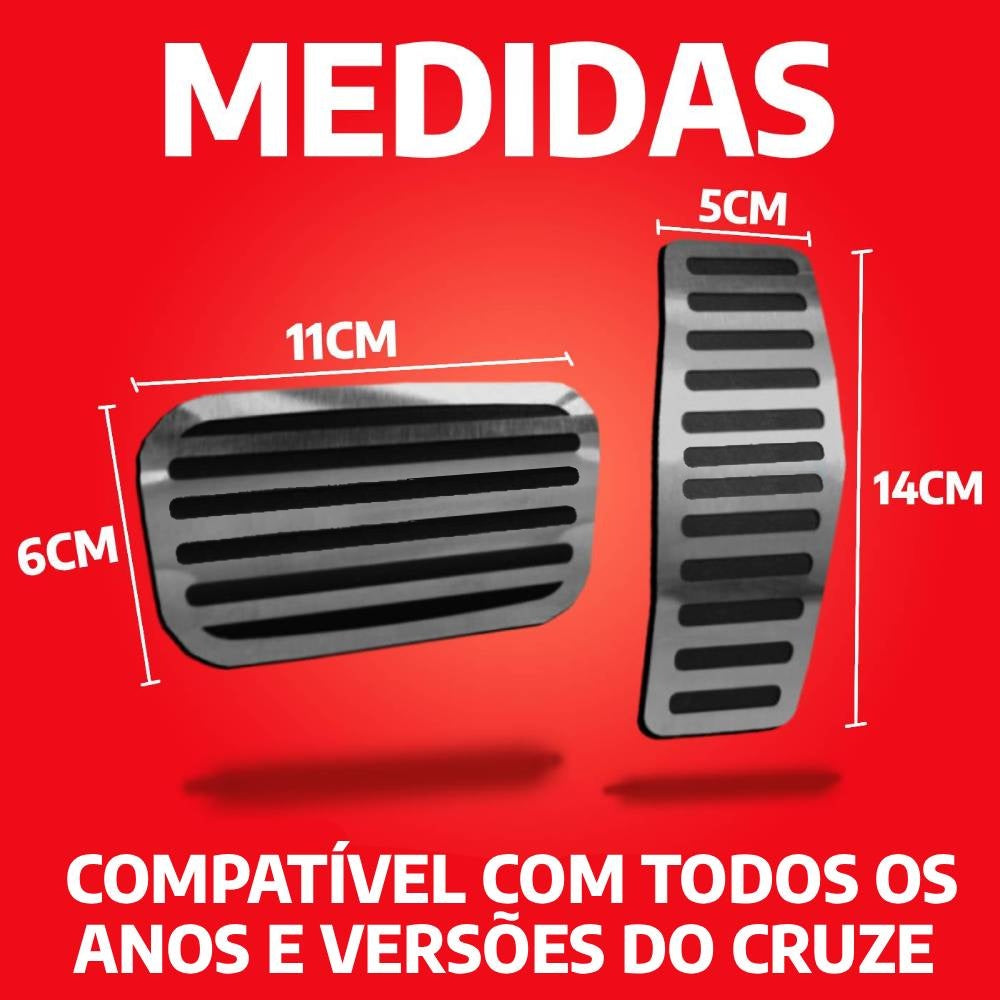 Descanso Soleira E Pedaleira At Liso Chevrolet Cruze 2017 Em Diante - 8