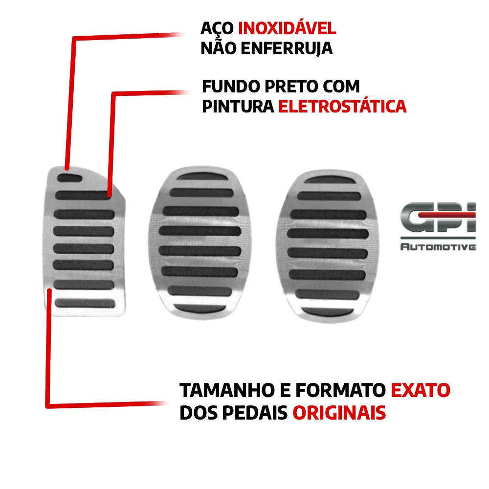Descanso Soleira E Pedaleira Mt Liso Citroen C3 2022 Em Diante - 9