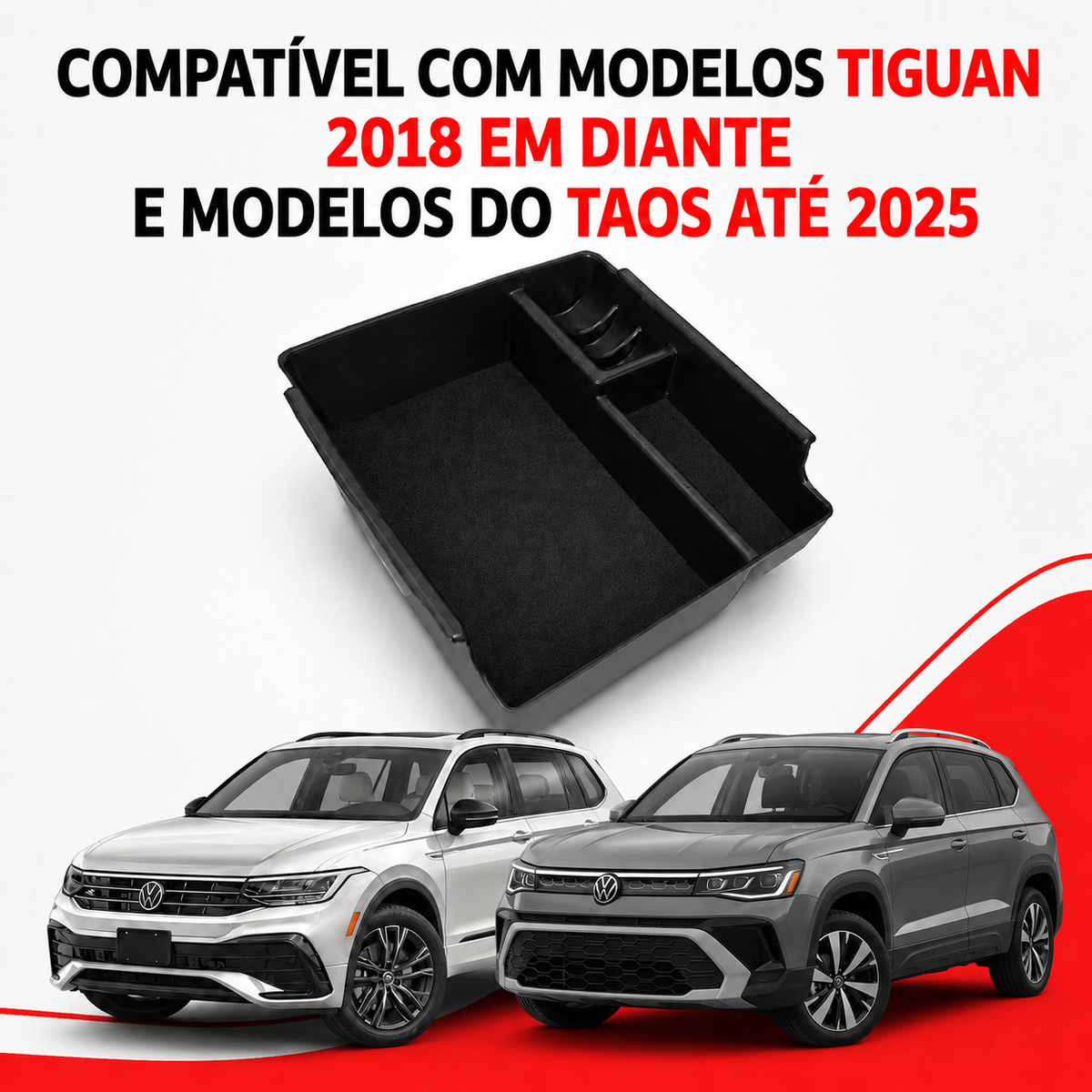 Acessório Organizador Porta Treco Volkswagen Tiguan 2018/...