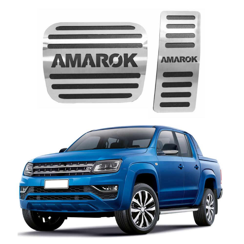 Pedaleira em Aço Inox Volkswagen Amarok