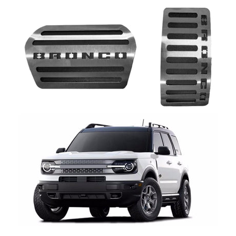 Pedaleira em Aço Inox Ford Bronco
