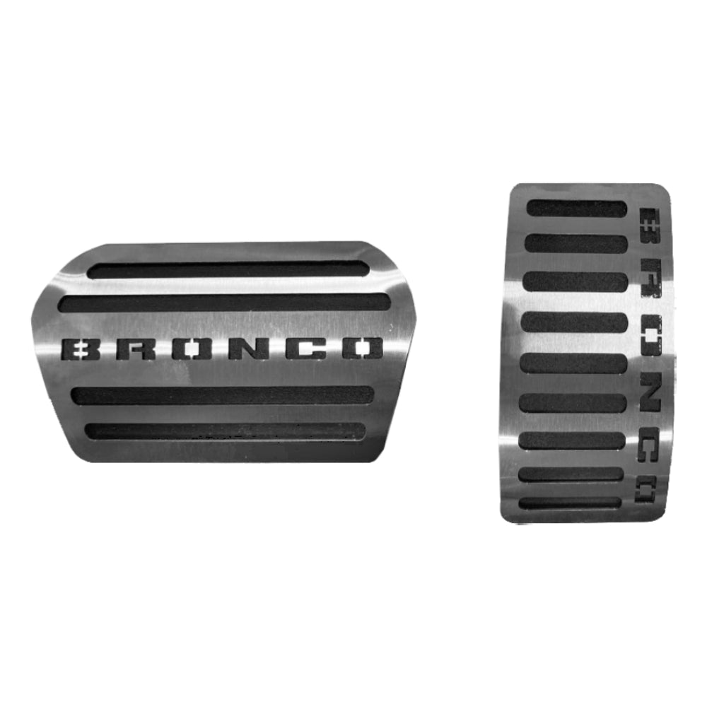 Pedaleira em Aço Inox Ford Bronco