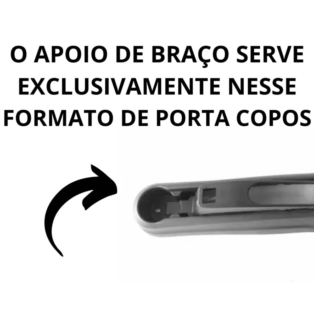 Apoio de Braço Fiat Argo/Cronos/Strada