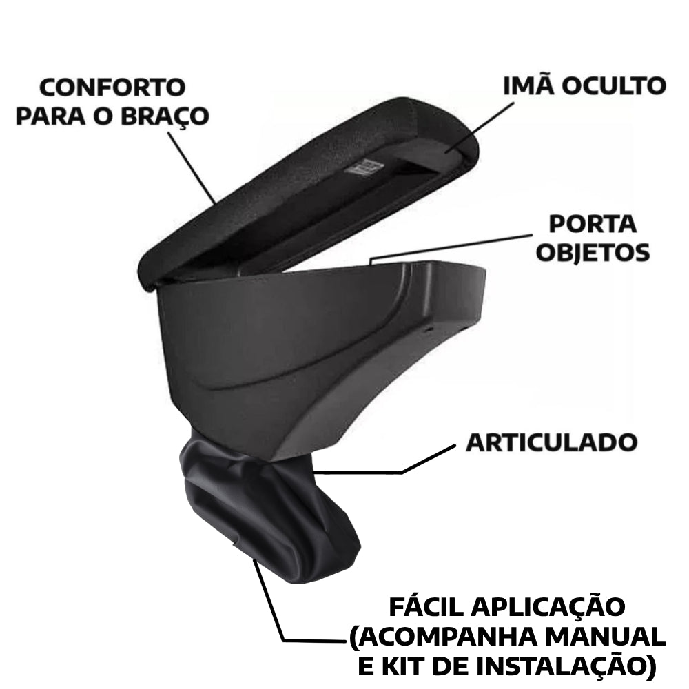 Apoio de Braço Volkswagen Saveiro Console Estendido