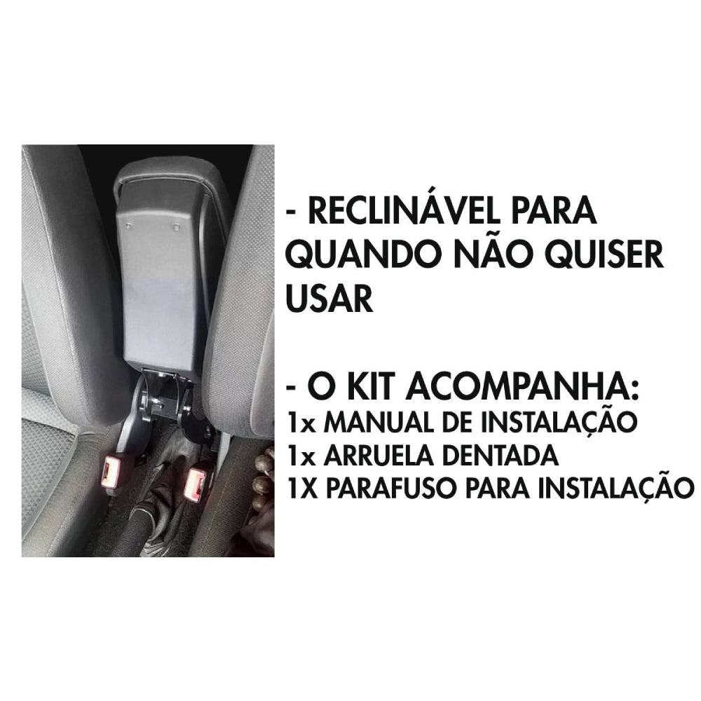 Apoio de Braço Volkswagen Gol/Voyage/Fox/Saveiro