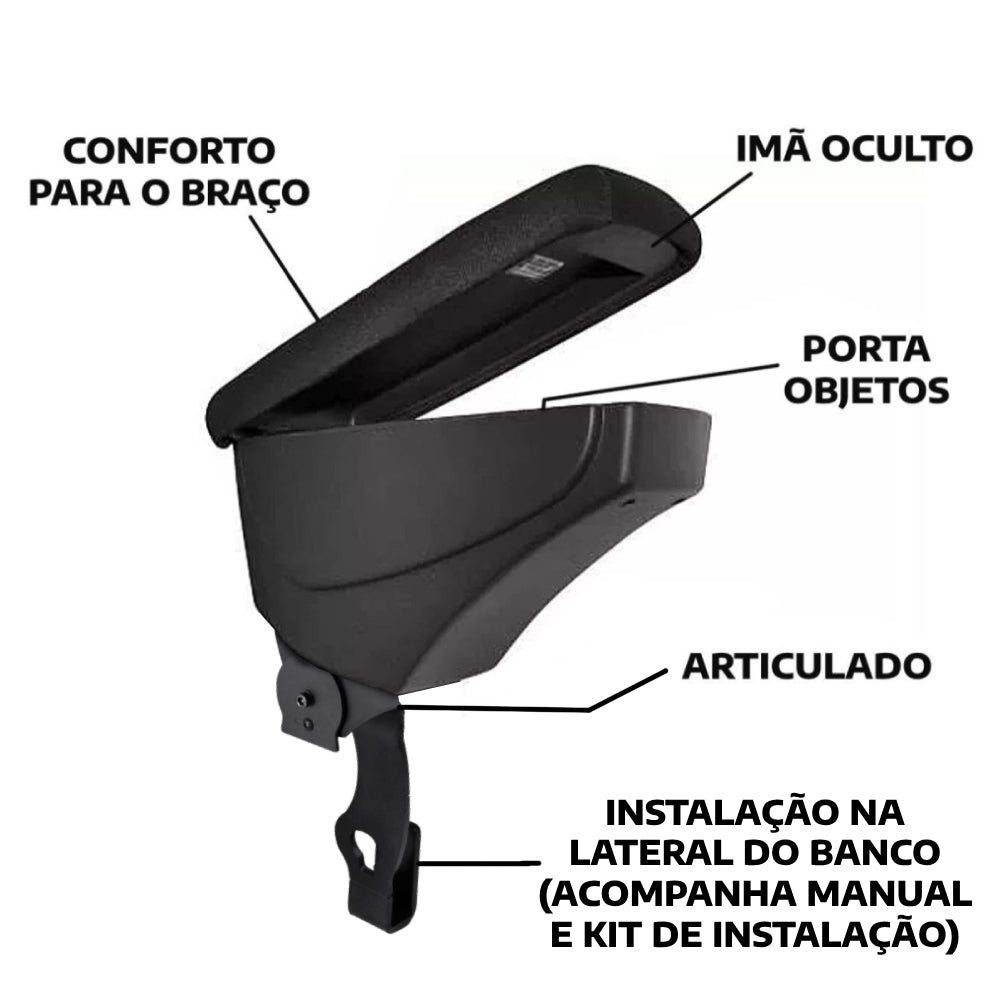 Apoio de Braço Volkswagen Gol/Voyage/Fox/Saveiro