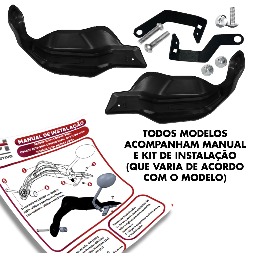 Protetor de Mão Honda Xre 190