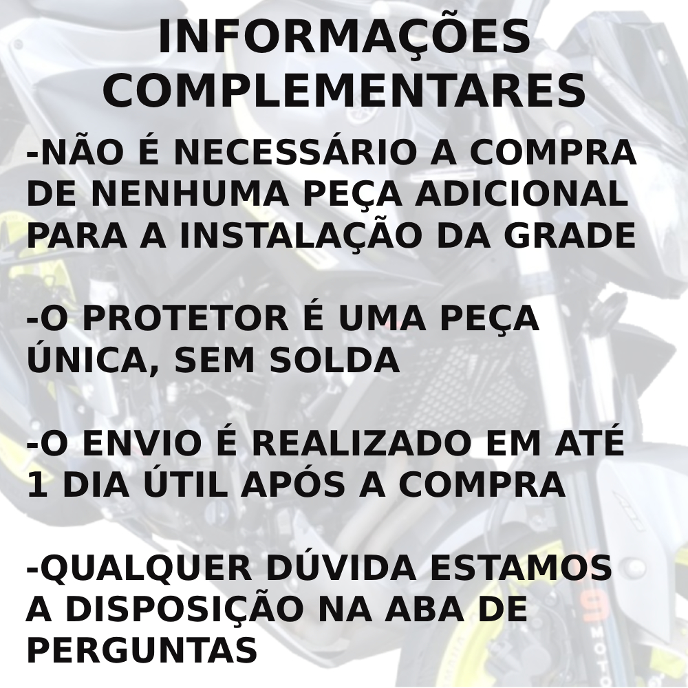 Protetor de Radiador BMW GS1200 2017/...