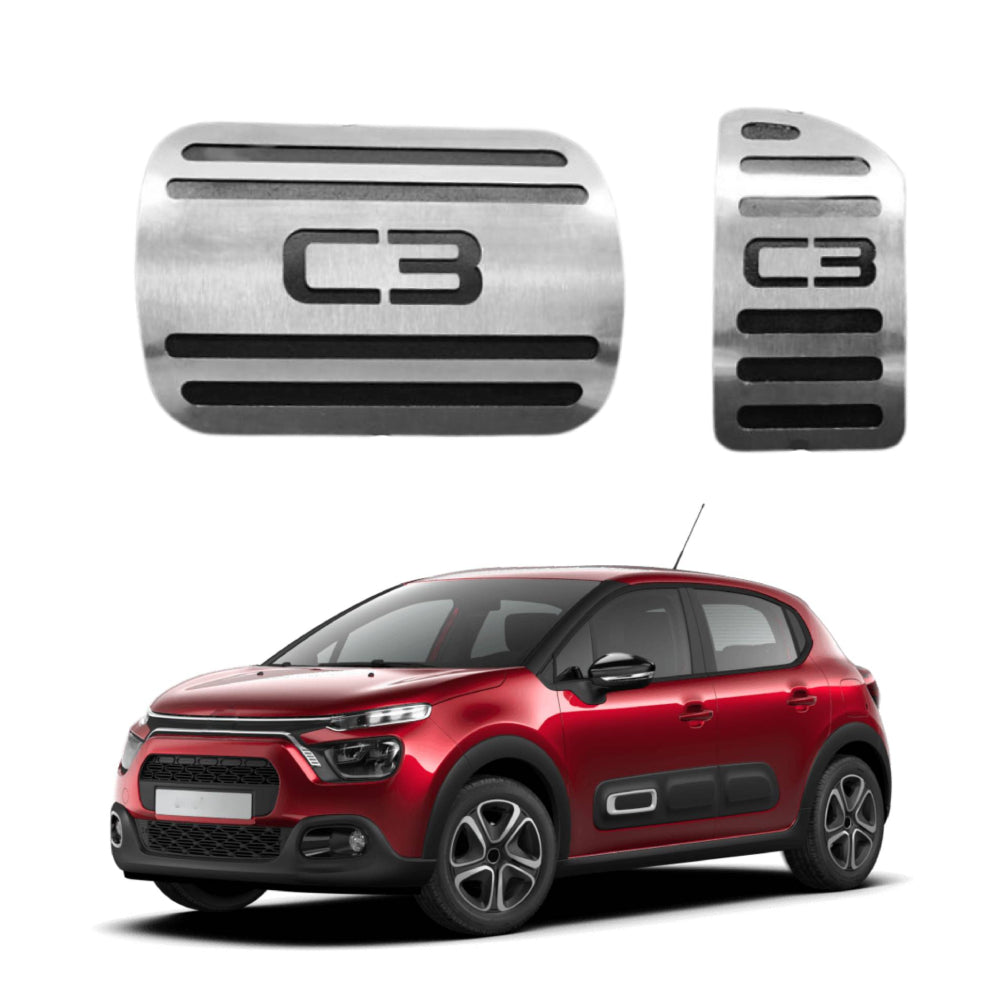 Pedaleira em Aço Inox Citroën C3