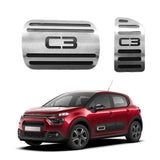 Pedaleira em Aço Inox Citroën C3