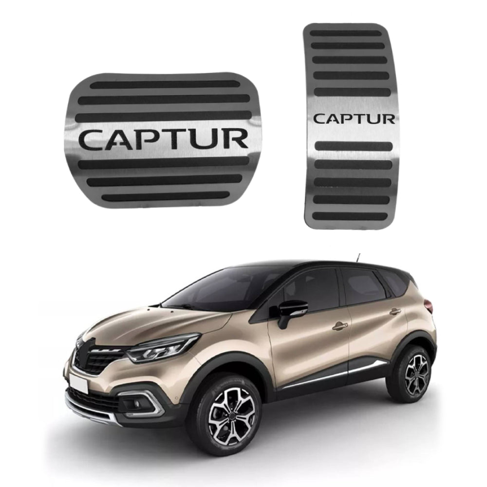Pedaleira em Aço Inox Renault Captur