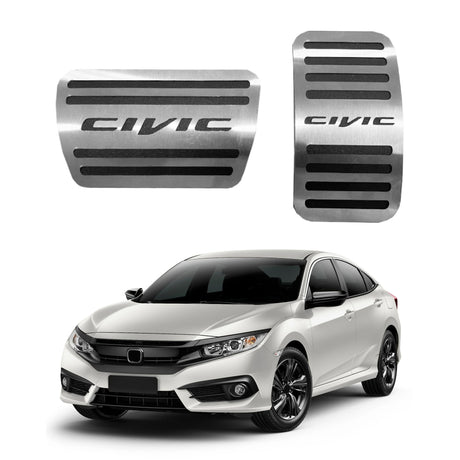 Pedaleira em Aço Inox Honda Civic 2012/...