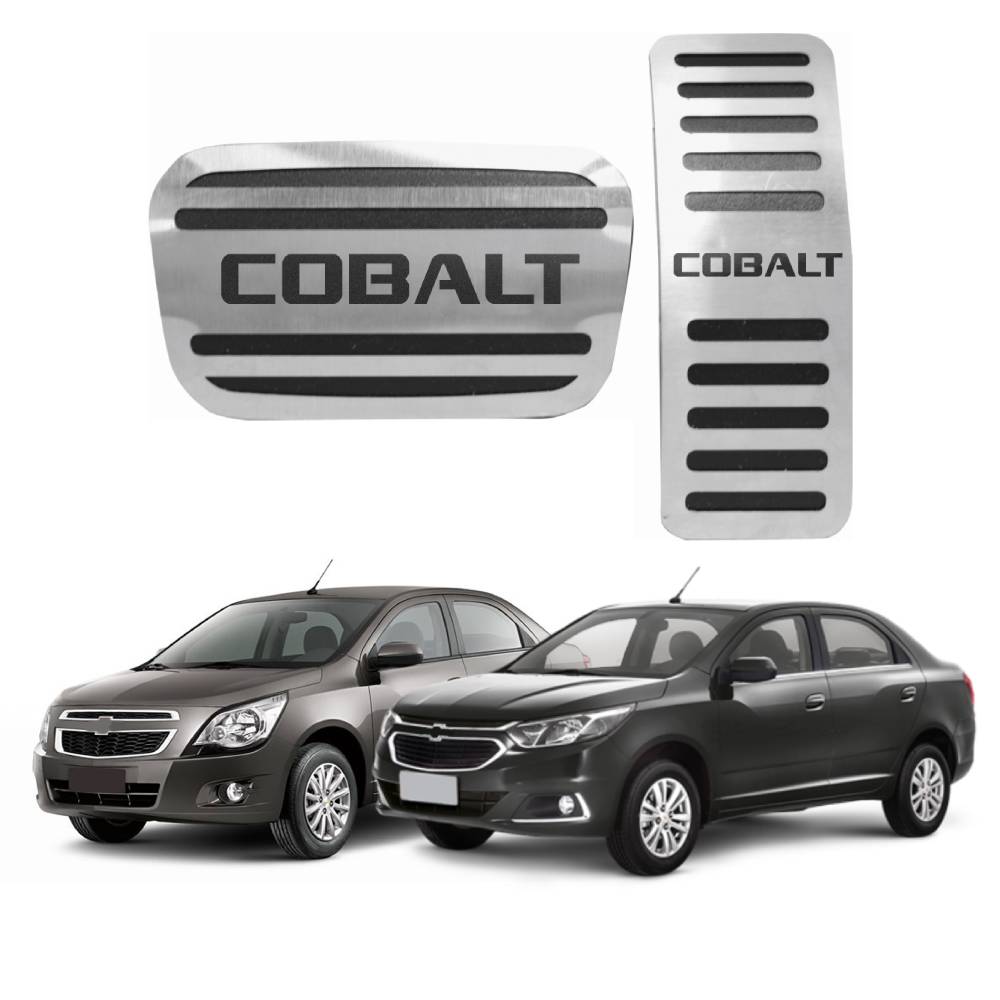 Pedaleira em Aço Inox Chevrolet Cobalt