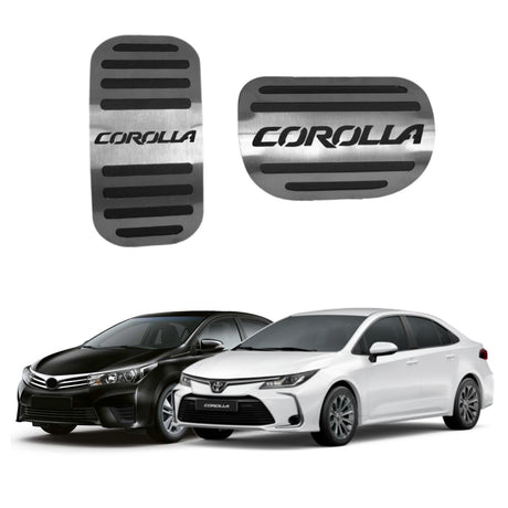 Pedaleira em Aço Inox Toyota Corolla