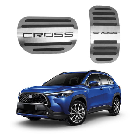 Pedaleira em Aço Inox Toyota Corolla Cross