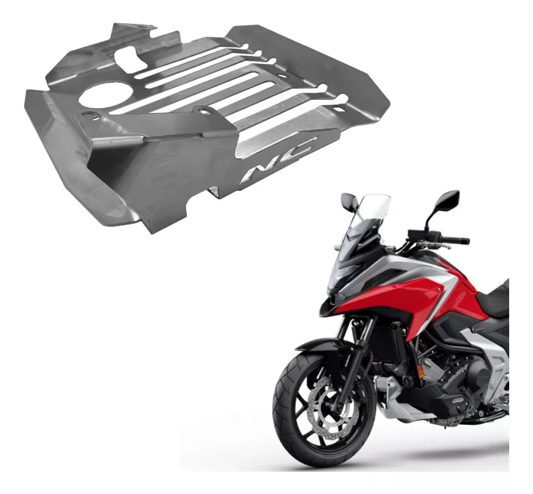 Protetor Cárter Inox Honda NC700X e NC750X
