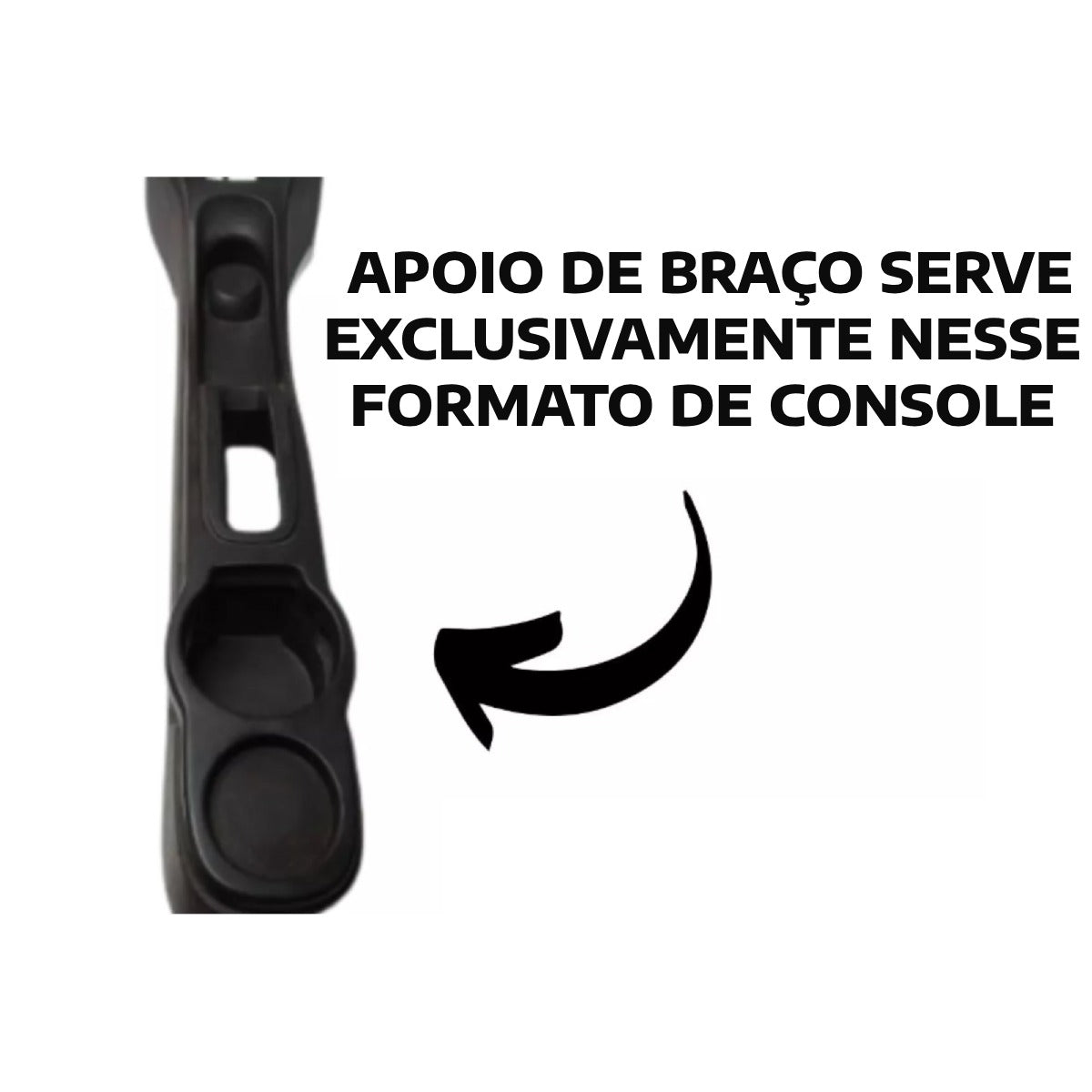 Apoio de Braço Renault Duster (12/20)  e Oroch (Todas)