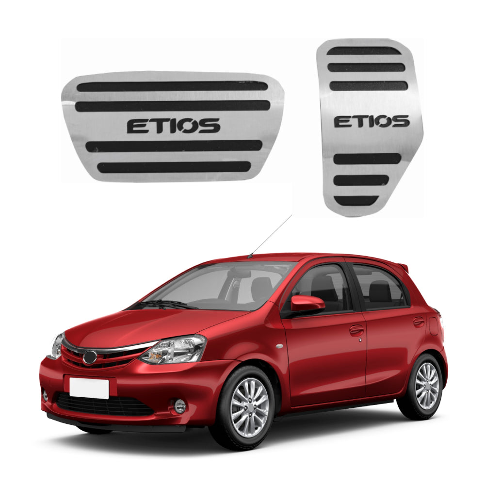 Pedaleira em Aço Inox Toyota Etios