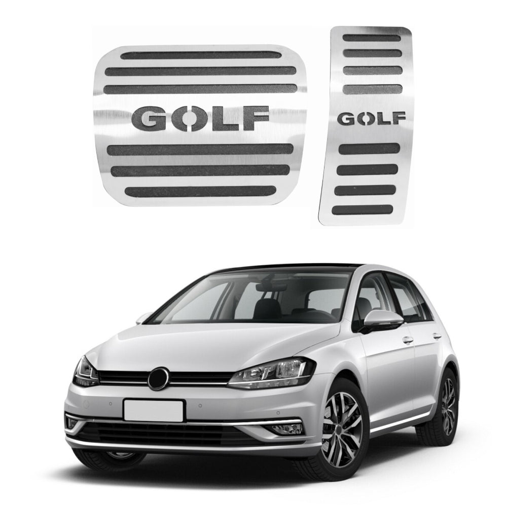 Pedaleira em Aço Inox Volkswagen Golf