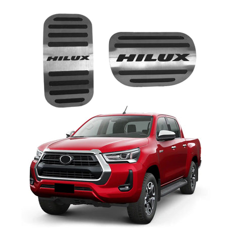 Pedaleira em Aço Inox Toyota Hilux