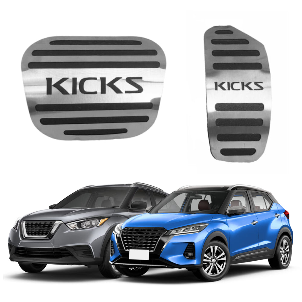 Pedaleira em Aço Inox Nissan kicks