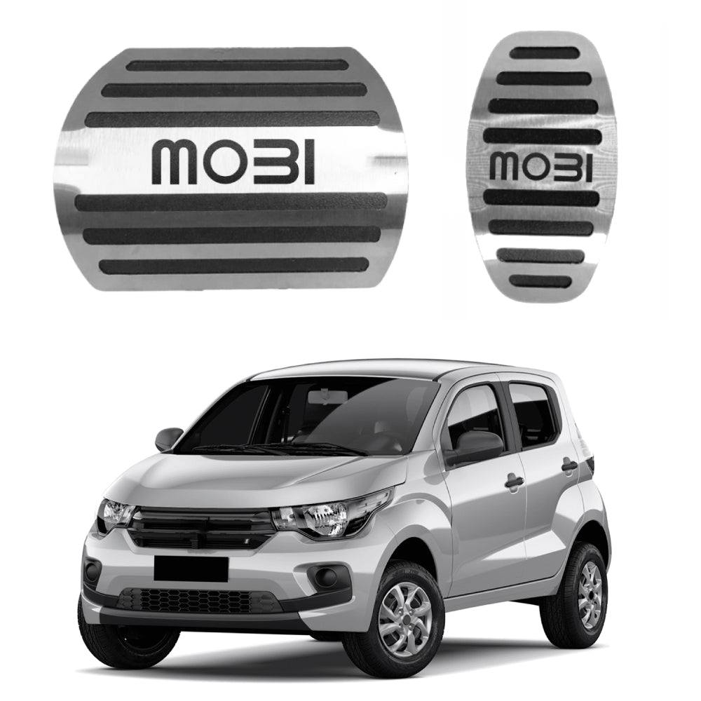 Pedaleira em Aço Inox Fiat MOBI