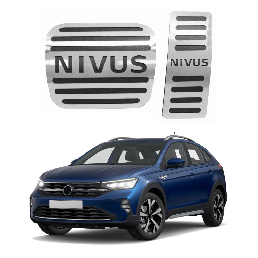 Pedaleira em Aço Inox Volkswagen Nivus
