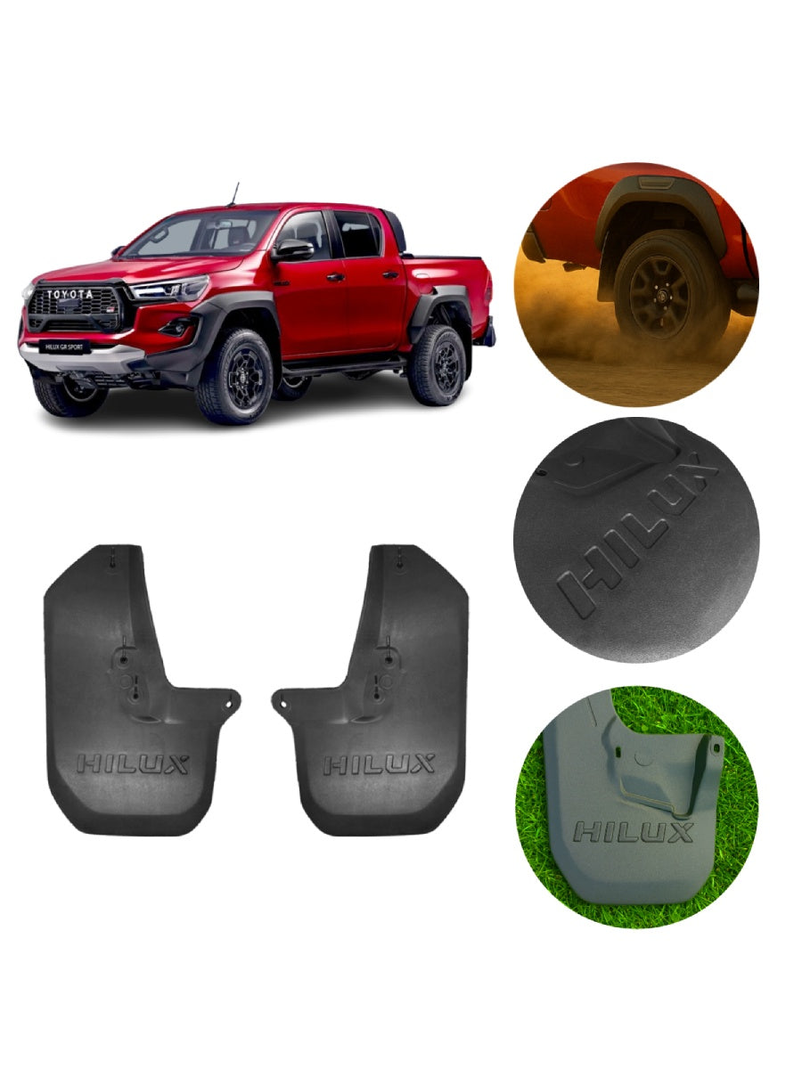 Par Traseiro de Apara Barro Lameira Toyota Hilux